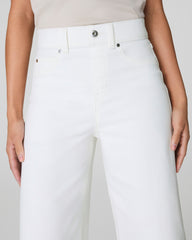 SPANXshape™ Original EveryWear Cropped Wide Leg Jeans  Chalk