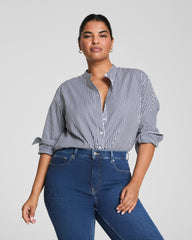 SPANX® Poplin Button-Up Tunic