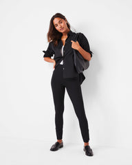 SPANXsupersmooth™ PerfectFit Ponte Zip Legging  Classic Black