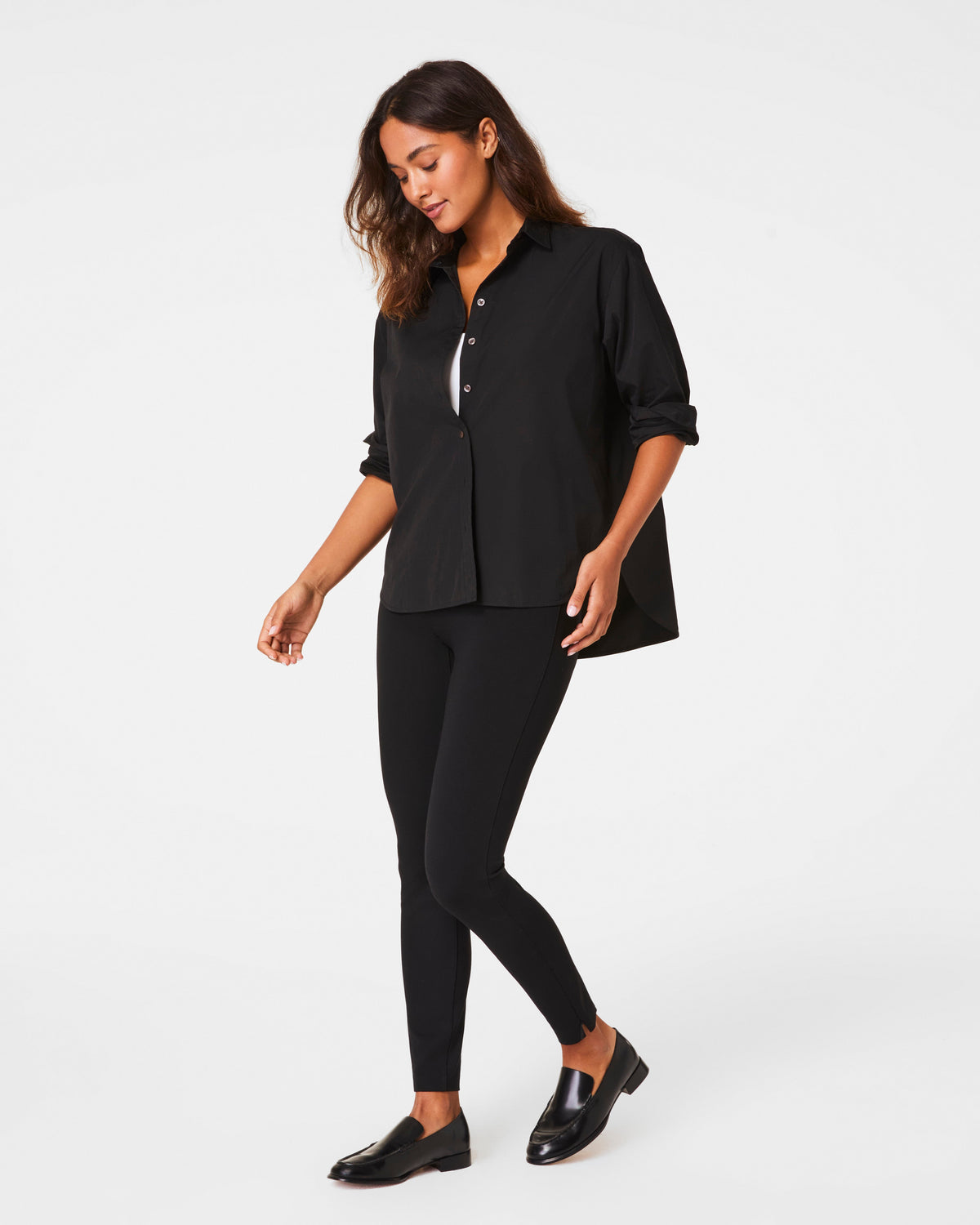 SPANXsupersmooth™ PerfectFit Ponte Zip Legging  Classic Black