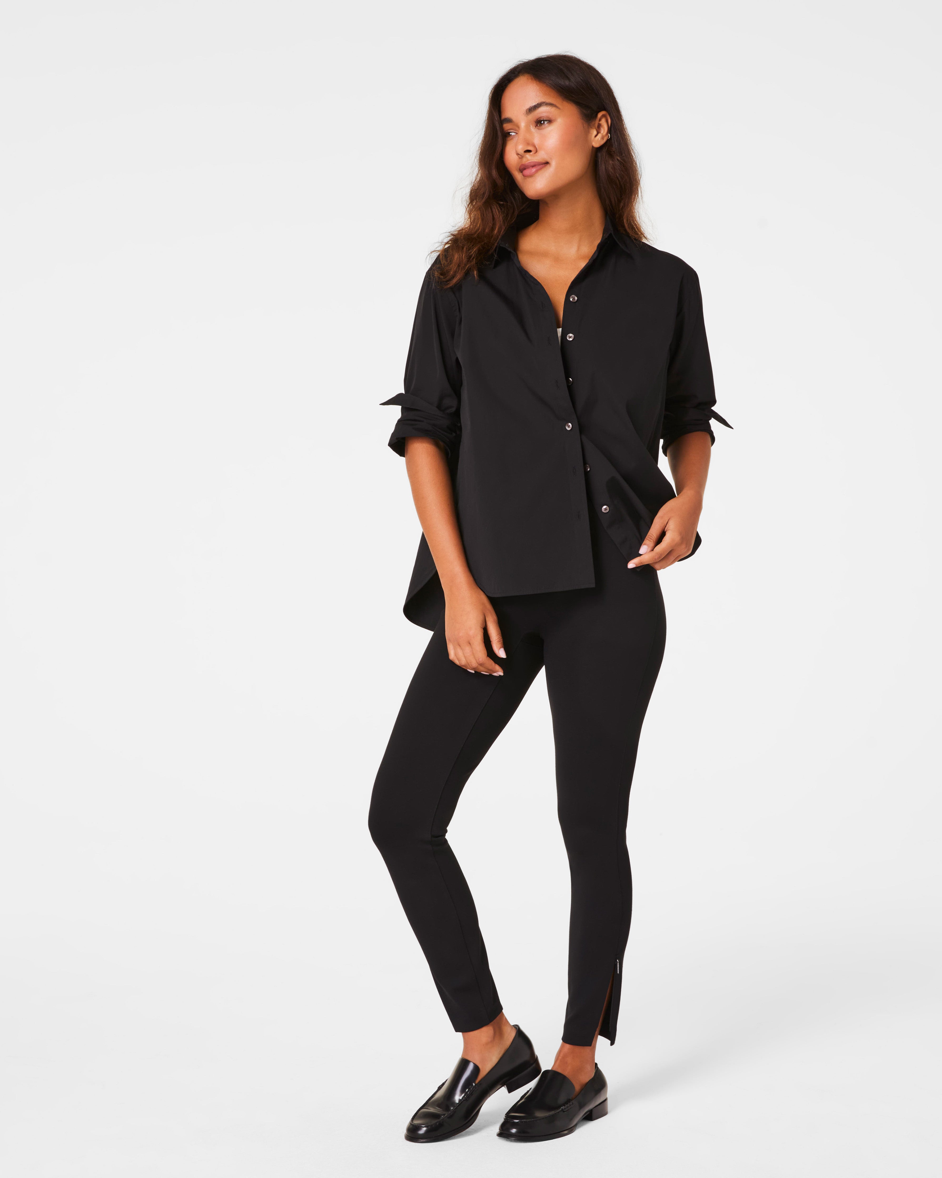 SPANXsupersmooth™ PerfectFit Ponte Zip Legging  Classic Black
