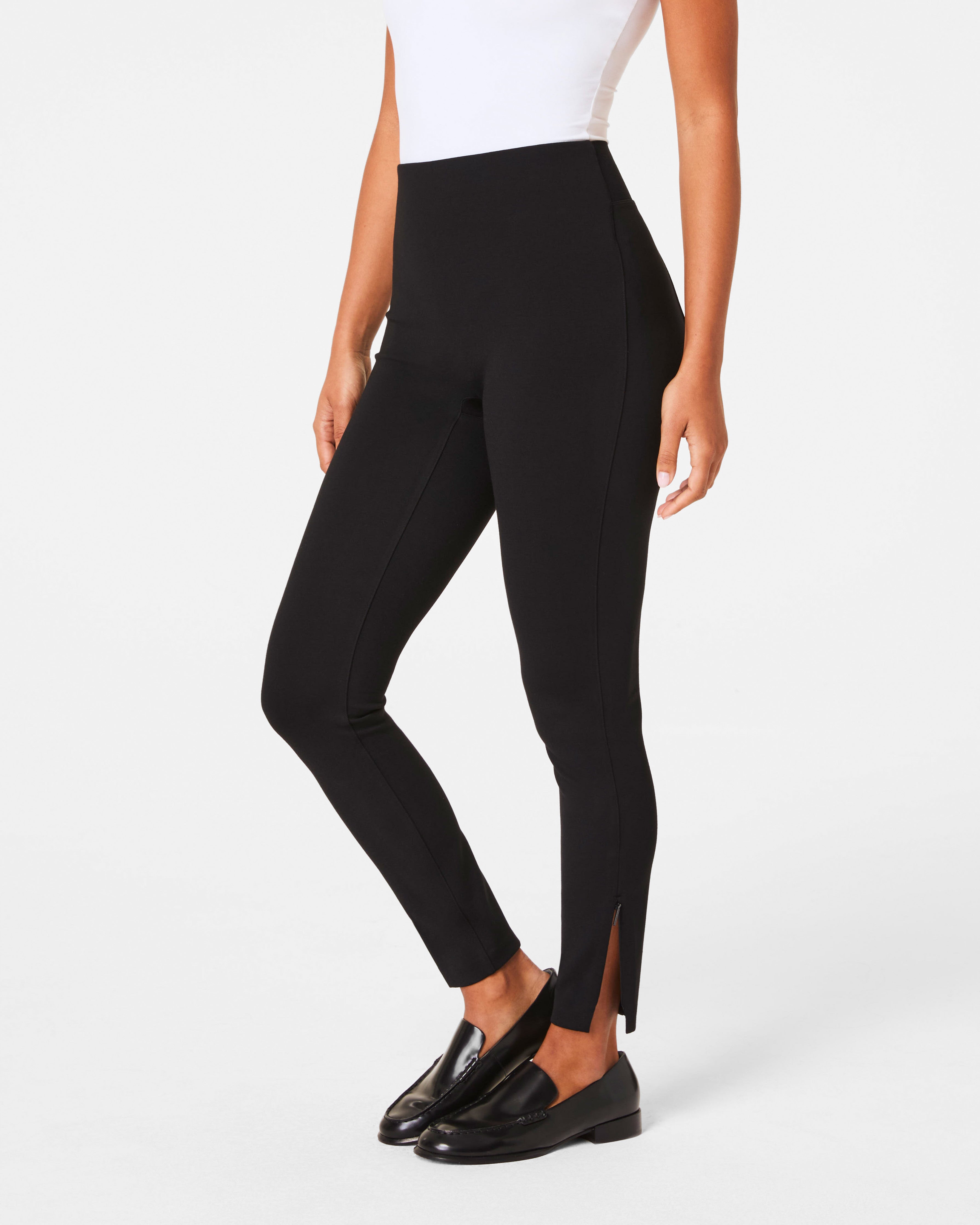 SPANXsupersmooth™ PerfectFit Ponte Zip Legging  Classic Black