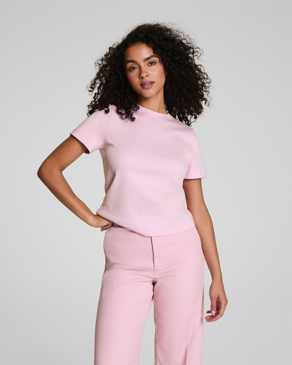 SPANX® Cotton Crewneck Tee  Lily