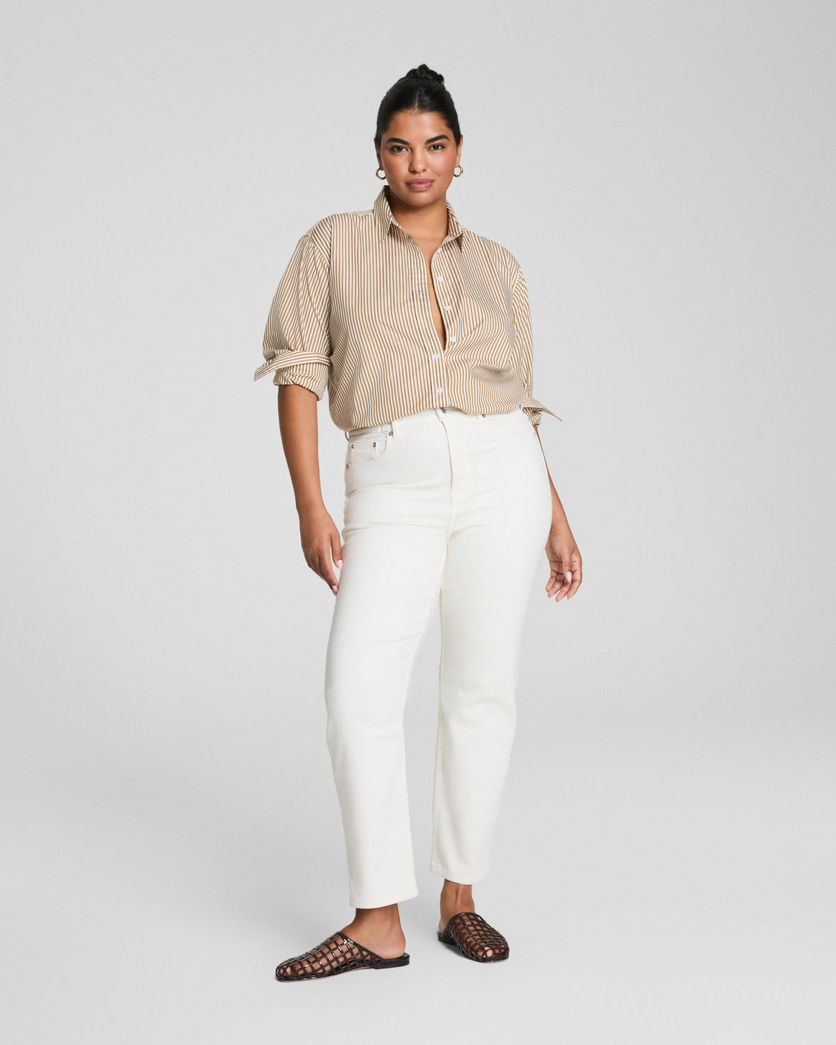 SPANXsculpt™ ReDefine Slim Straight Jeans  Linen