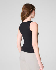 SPANXsmooth™ Jersey Boatneck Tank  Classic Black