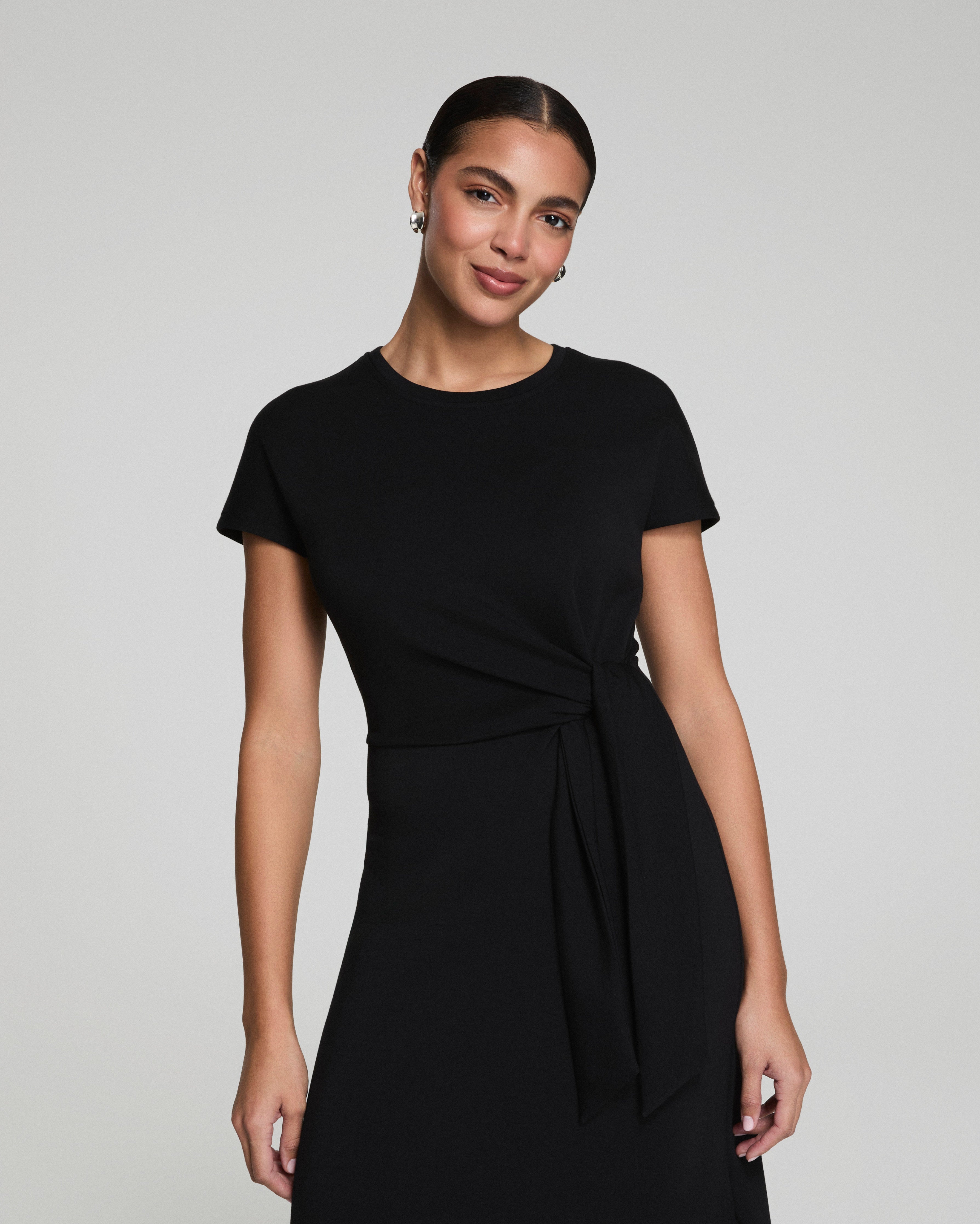 SPANX® AirEssentials Tie-Waist Maxi Dress | Very Black