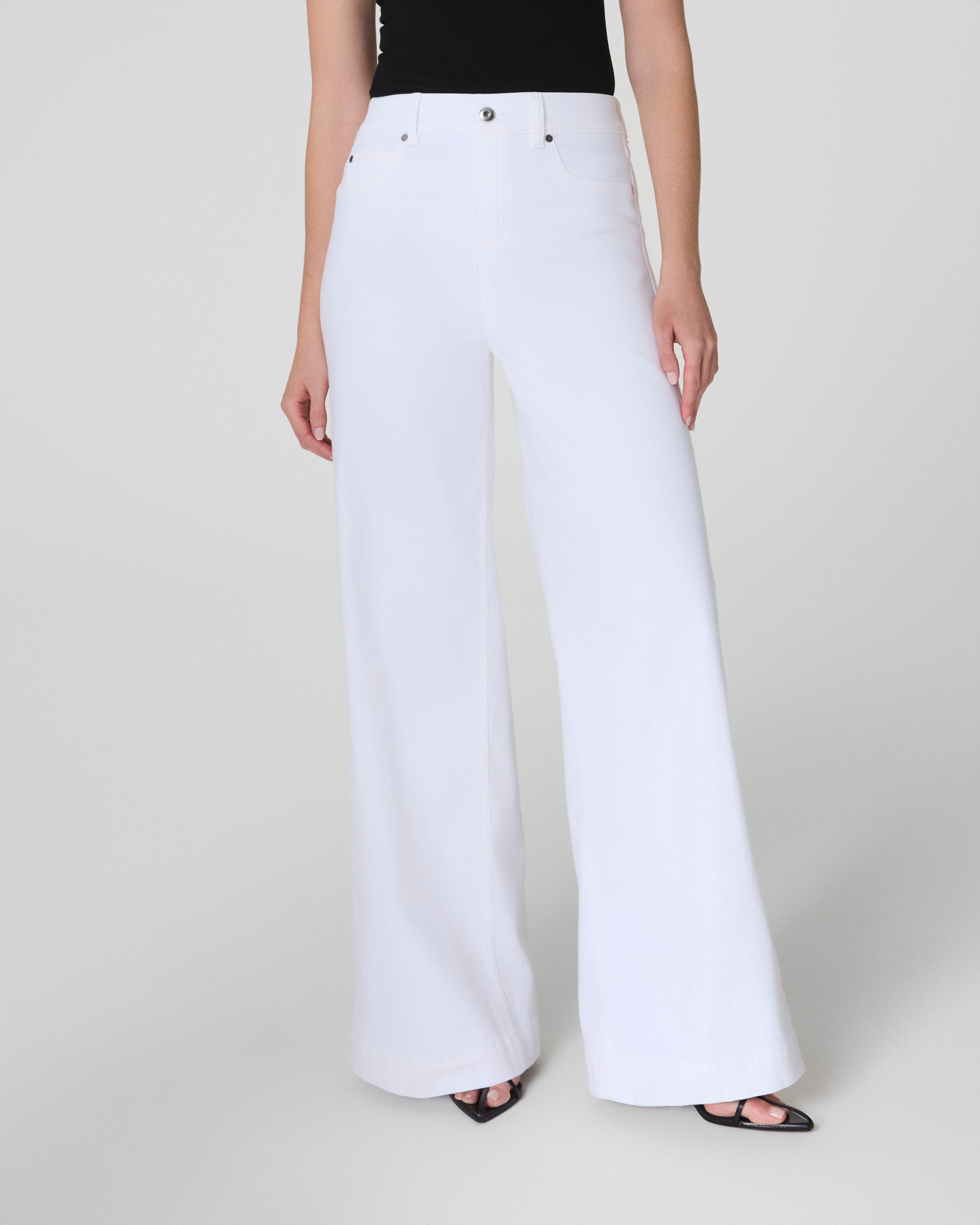 SPANXshape™ Original EveryWear Wide Leg Jeans  White