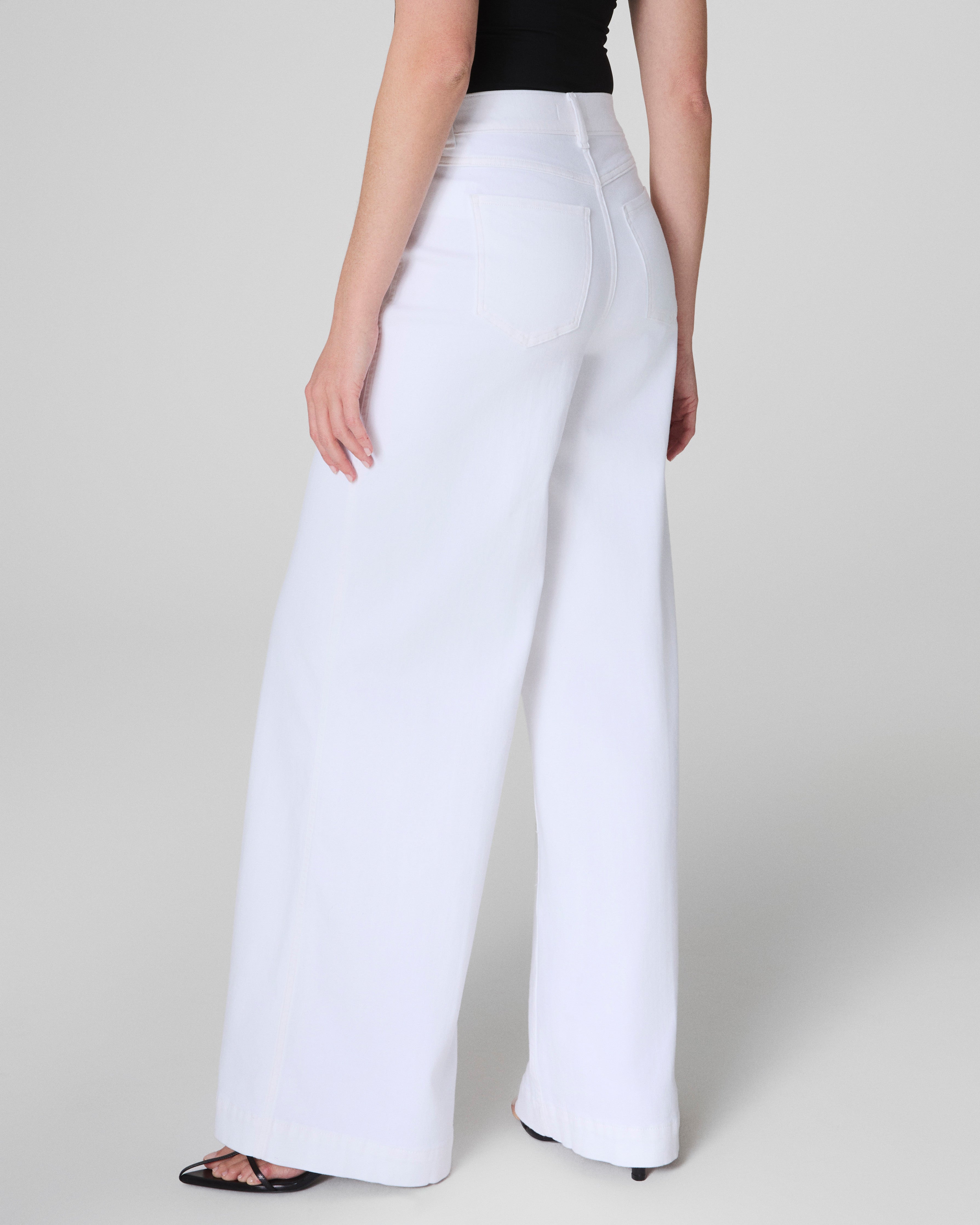 SPANXshape™ Original EveryWear Wide Leg Jeans  White