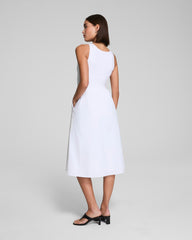 SPANXsmooth™ Jersey Scoop Neck Tank Midi Dress  Classic White