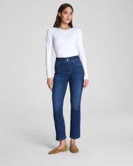 SPANXsmooth™ Jersey Crewneck Long Sleeve Top | Classic White