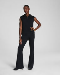 SPANX AirEssentials® Pique Sleeveless Half Zip  Very Black