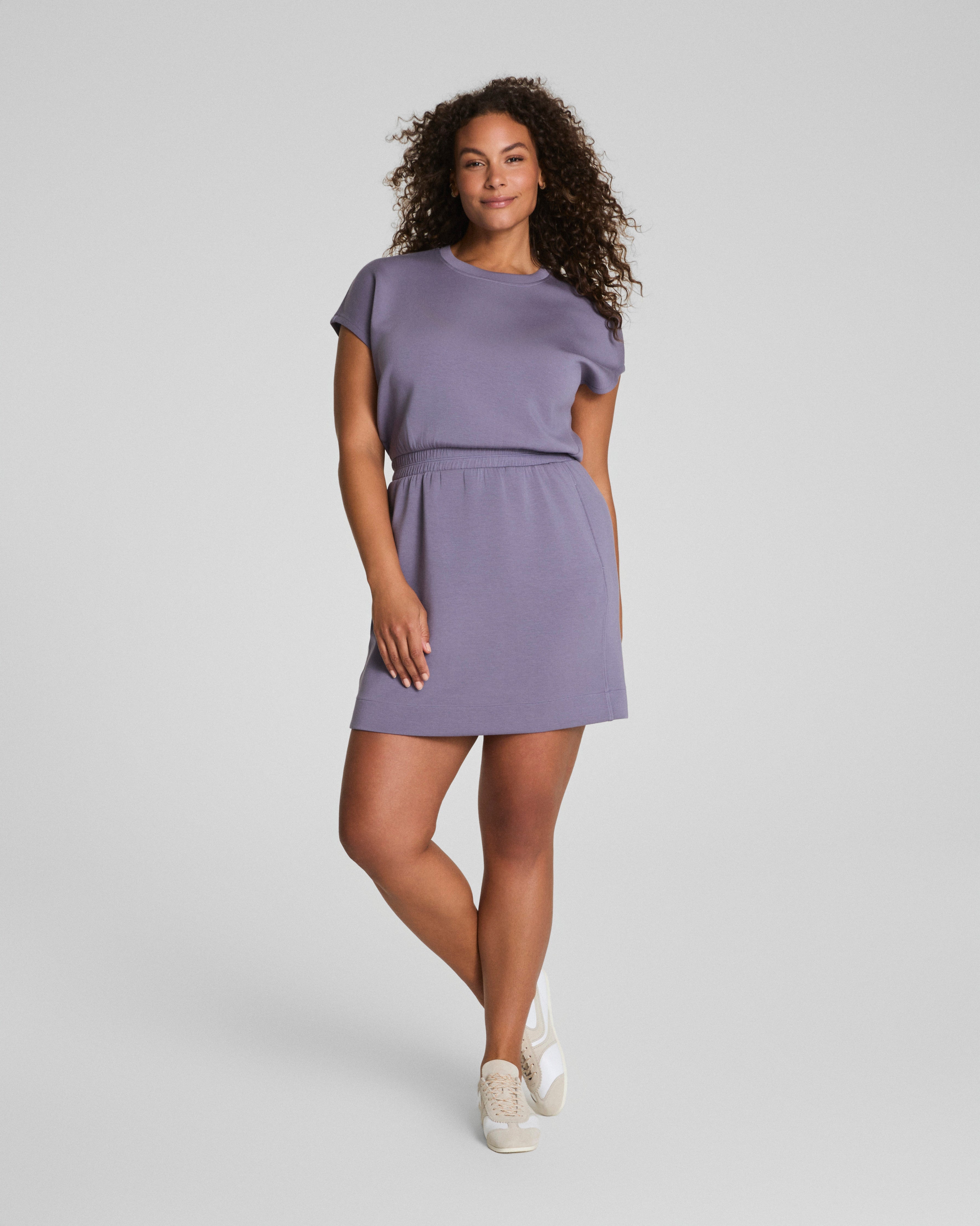 SPANX AirEssentials® Cinched Mini Dress  Orchid Ash