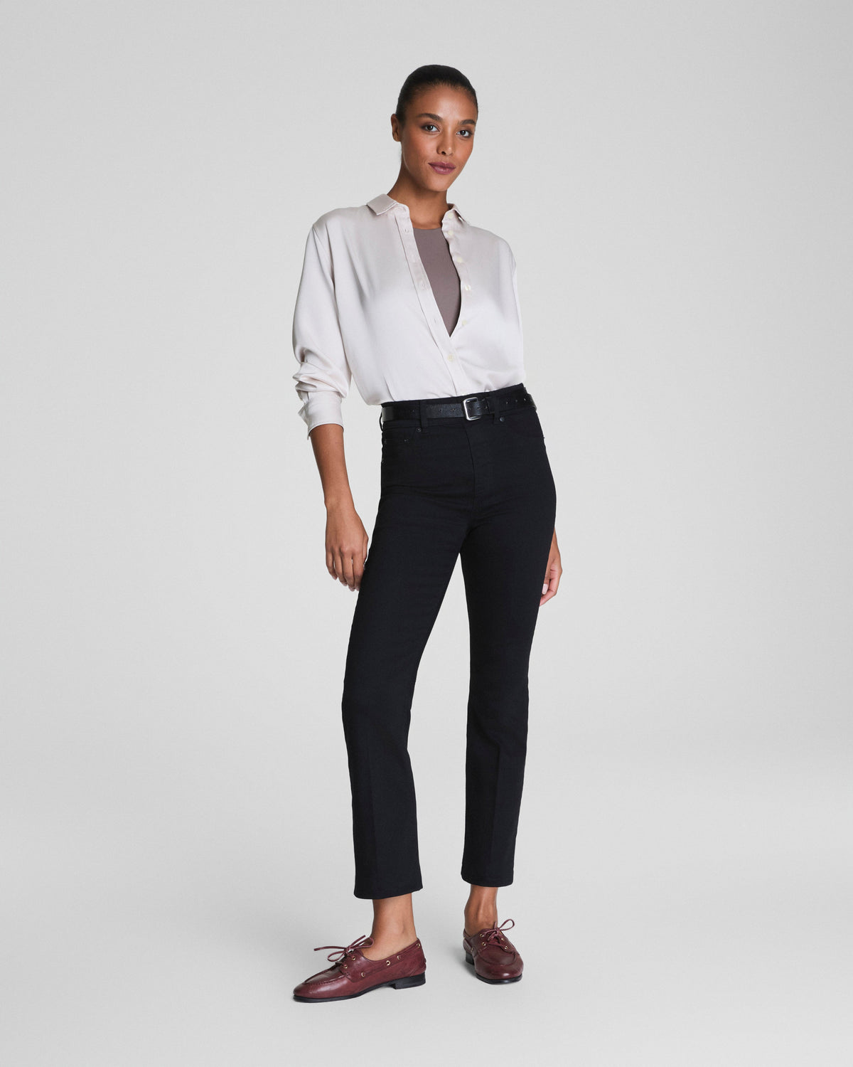 SPANXshape™ EveryWear Kick Flare Jeans  Obsidian Rinse