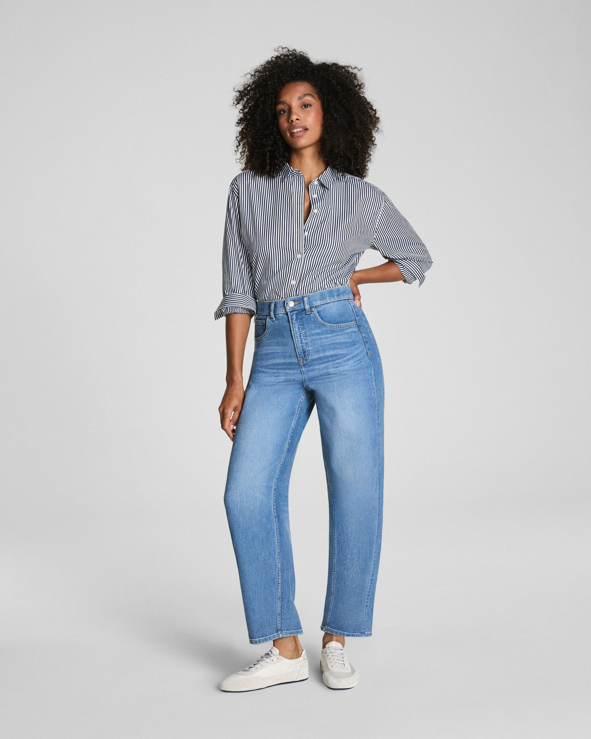 SPANXshape™ Authentic 360 Barrel Leg Jeans