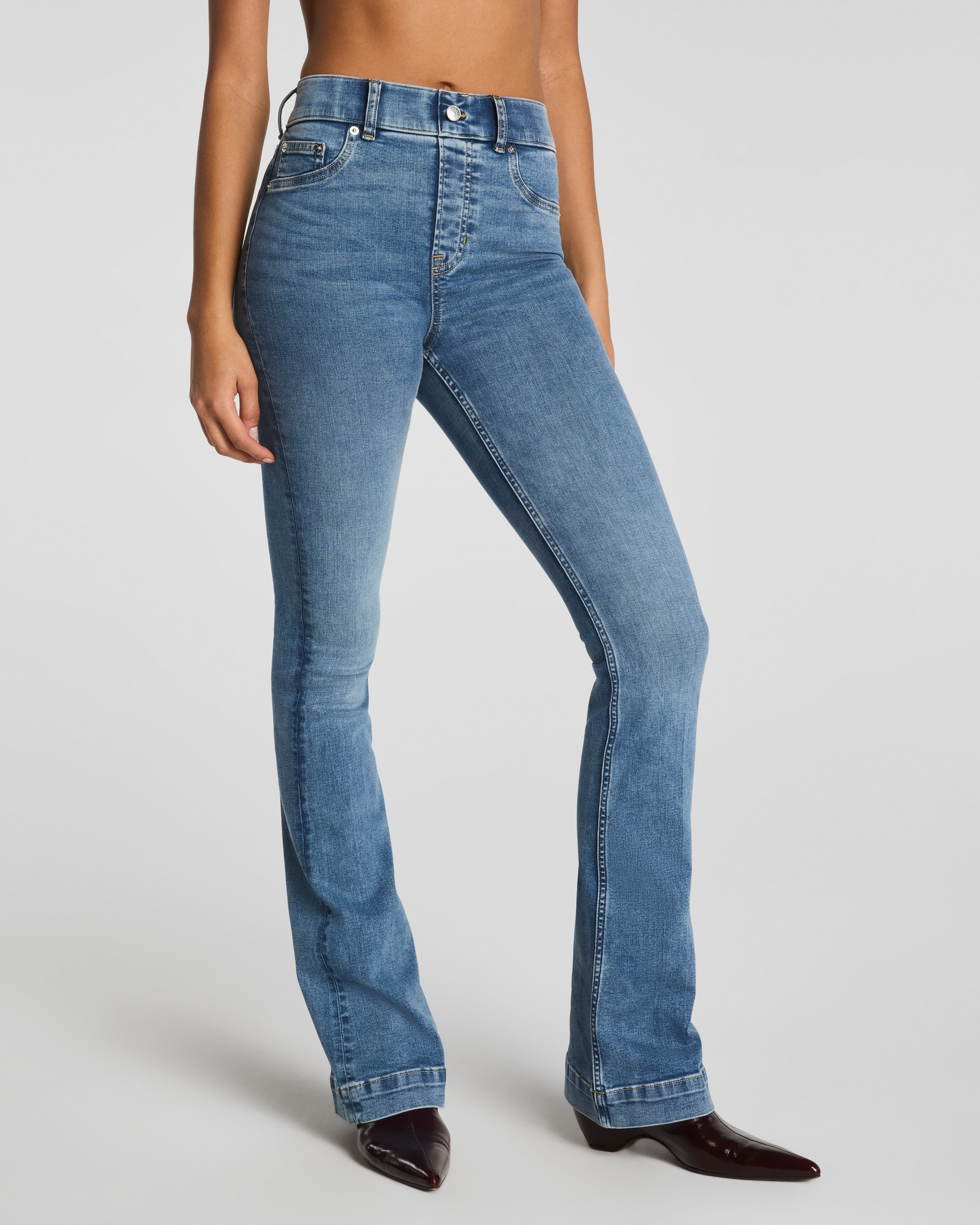 SPANXshape™ EveryWear Flare Jeans | Antique Indigo