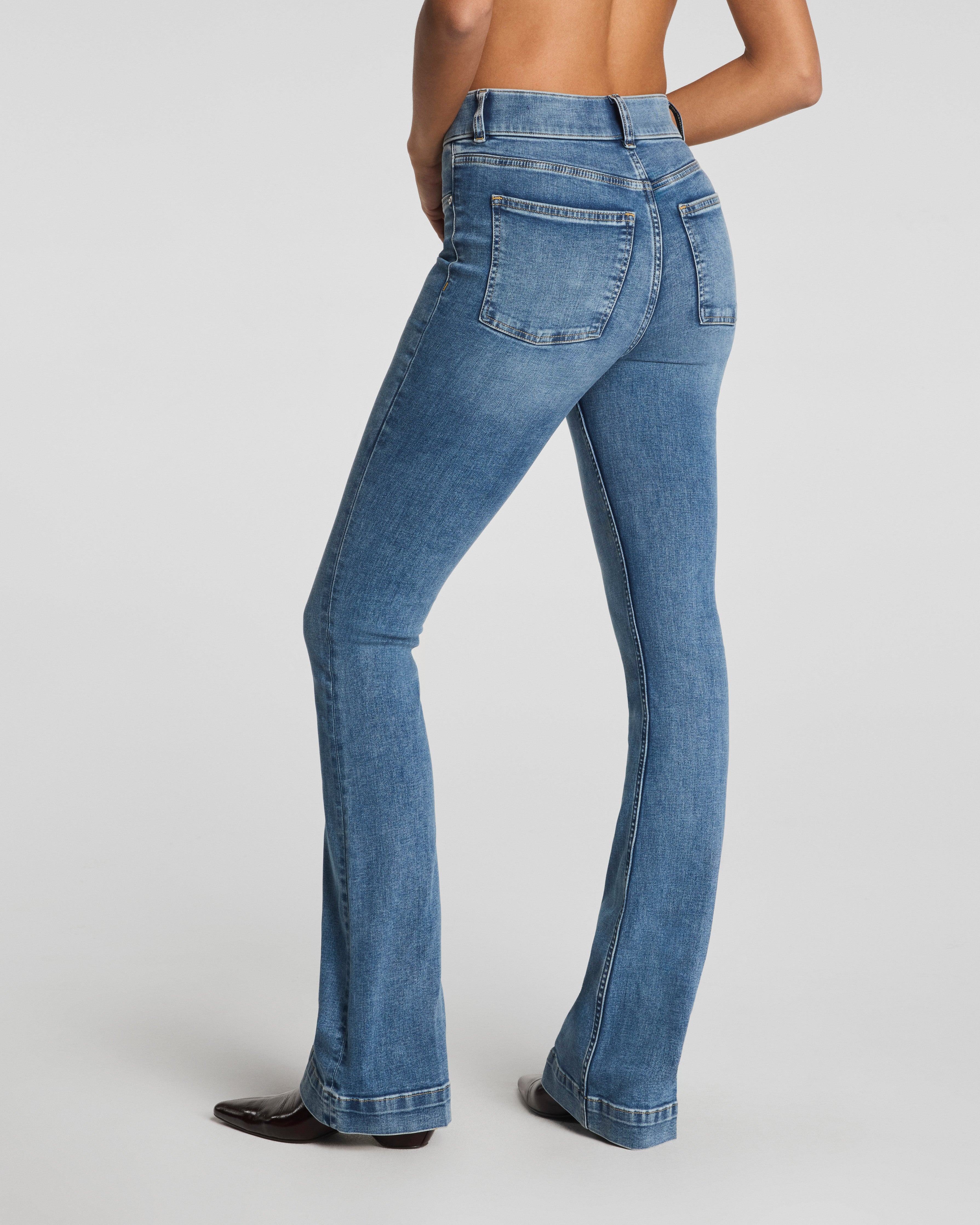 SPANXshape™ EveryWear Flare Jeans | Antique Indigo