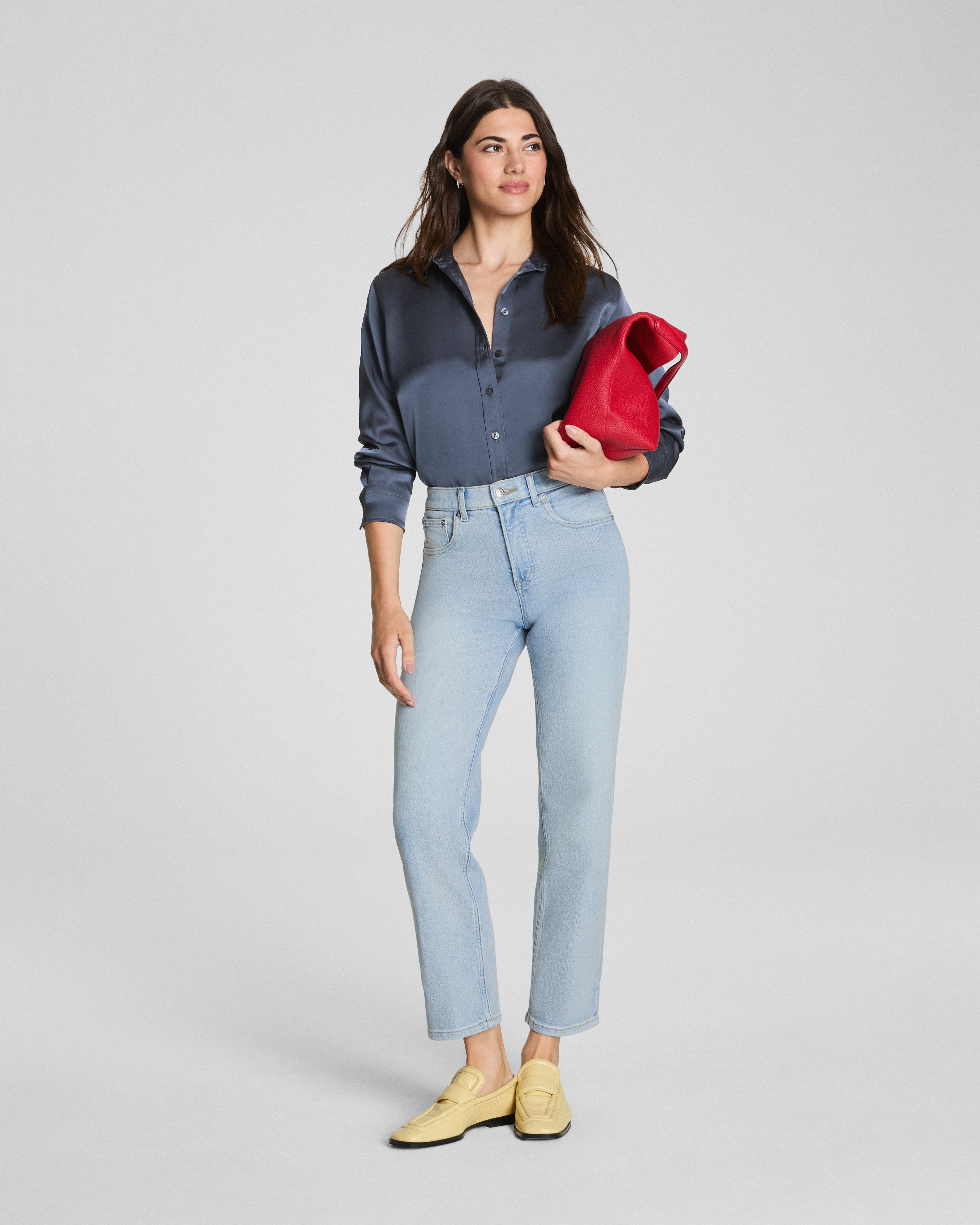 SPANXshape™ Authentic 360 90s Straight Leg Jeans