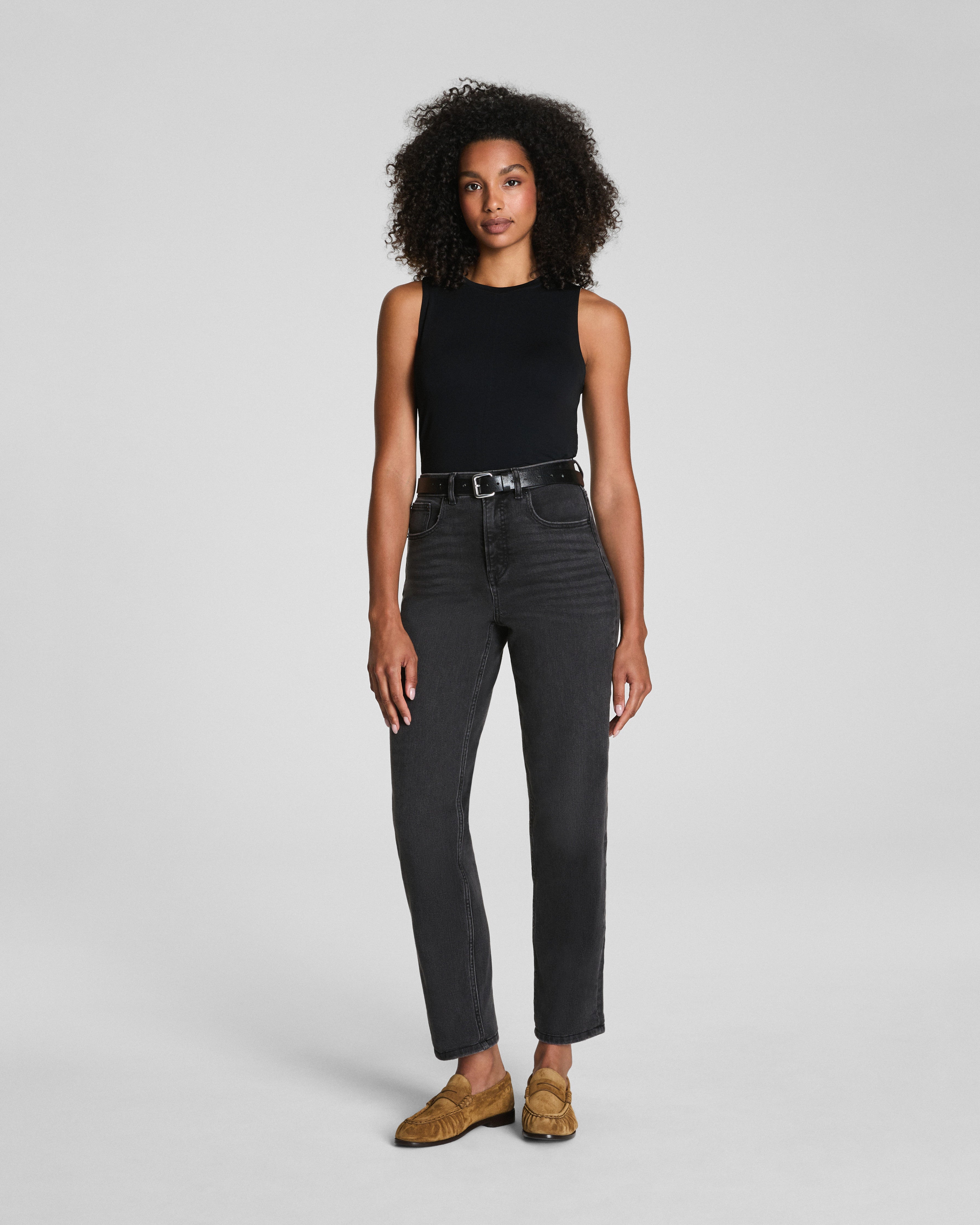 SPANXshape™ Authentic 360 90s Straight Leg Jeans | Carbon
