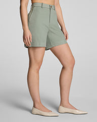 SPANXsupersmooth™ Stretch Twill Short, 7" | Sage Brush