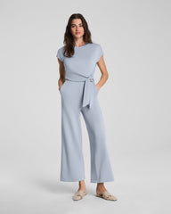 SPANX® AirEssentials Tie Waist Jumpsuit | Himalayan Cloud