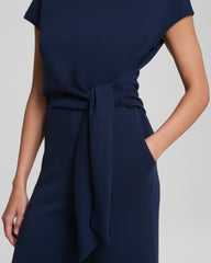 SPANX® AirEssentials Tie Waist Jumpsuit | Timeless Navy