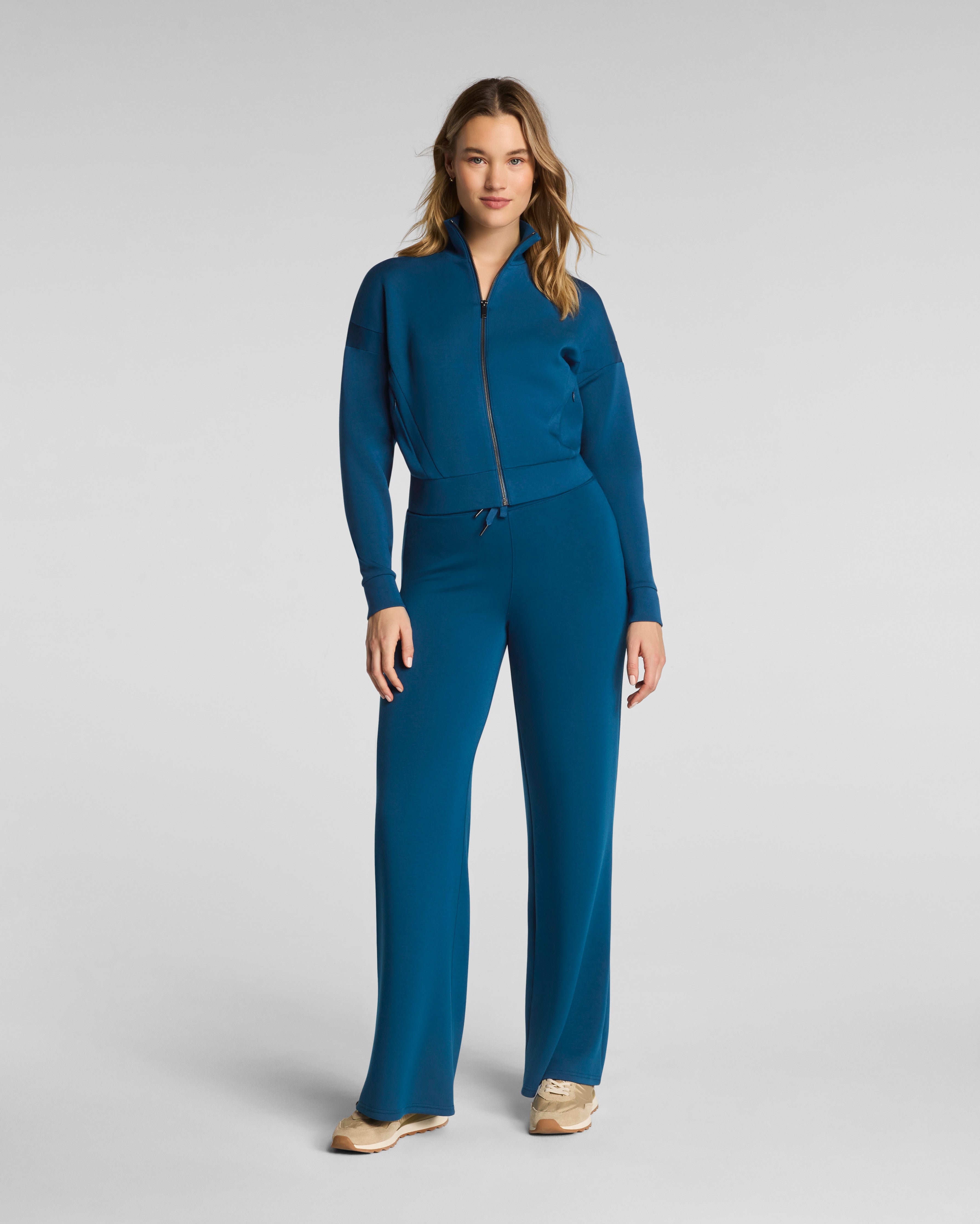 SPANX AirEssentials® Track Jacket | Deep Cove