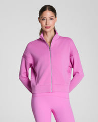 SPANX AirEssentials® Track Jacket  Pink Geranium