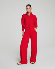 SPANX AirEssentials® Wide Leg Track Pant | SPANX® Red