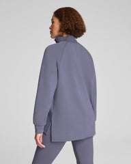 SPANX AirEssentials® Brushed Half Zip Tunic  Pewter