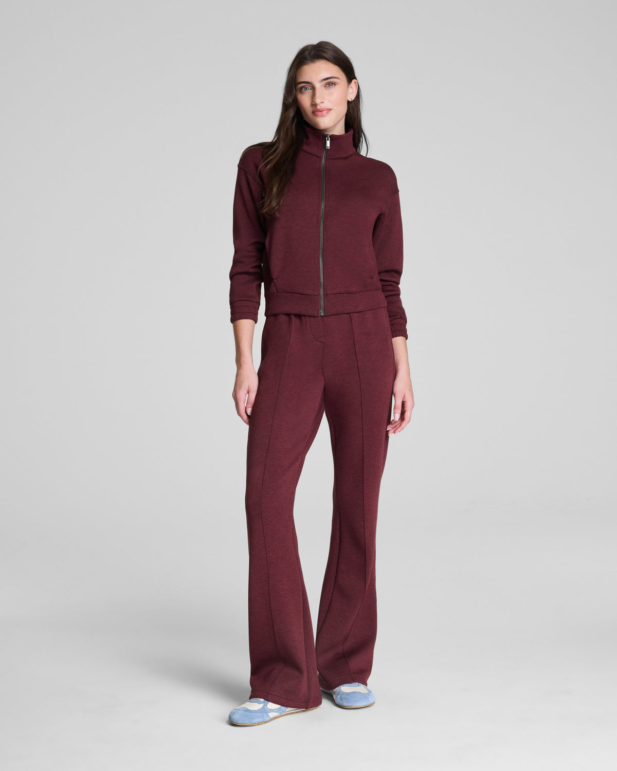 SPANX AirEssentials® Brushed Flare Pant  Cassis Heather