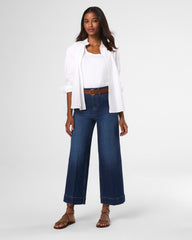 SPANXshape™ Original EveryWear Cropped Wide Leg Jeans  Authentic Blue