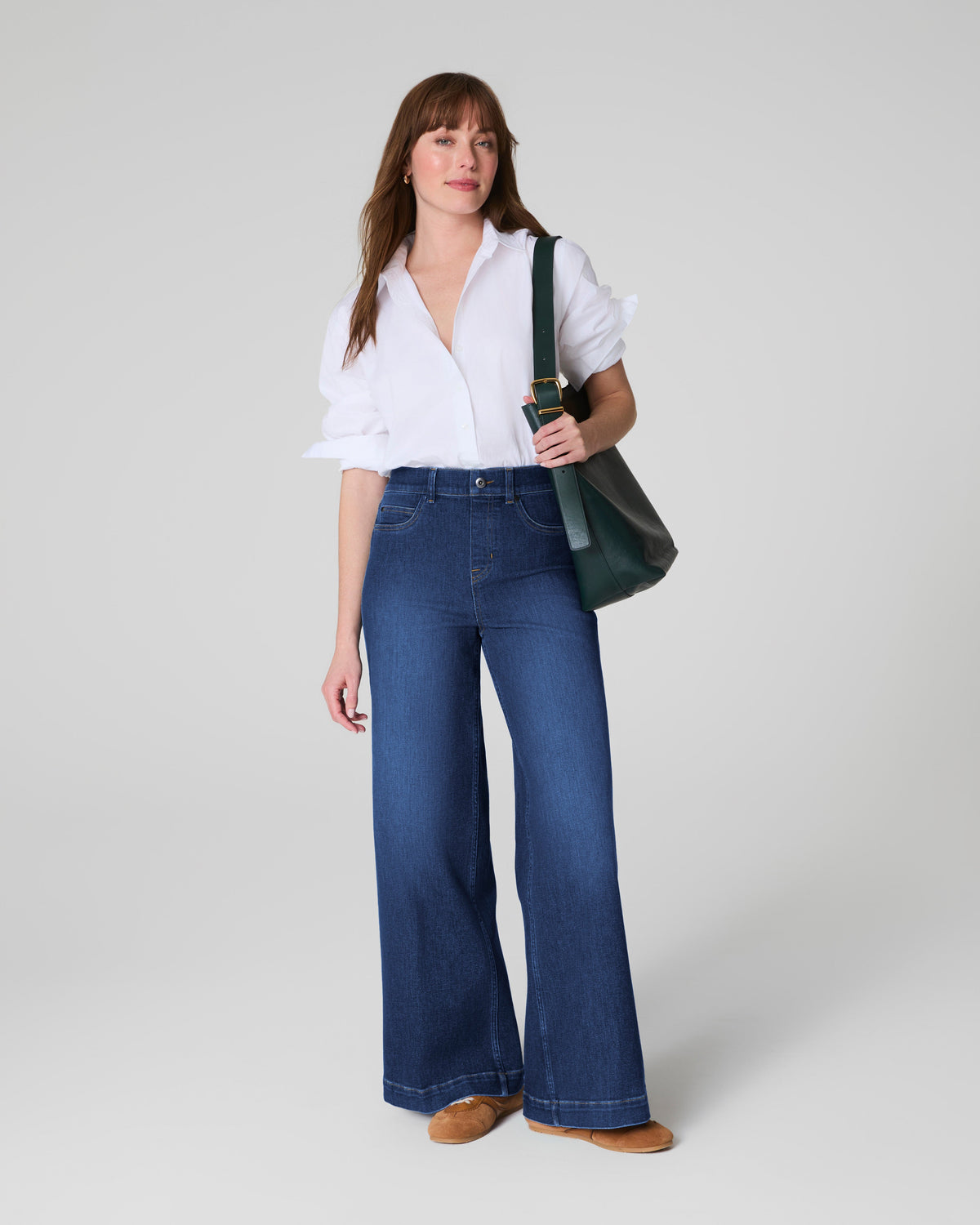 SPANXshape™ Original EveryWear Wide Leg Jeans  Authentic Blue