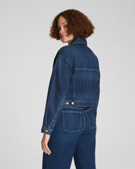 SPANX® Denim Jacket  Adriatic Blue