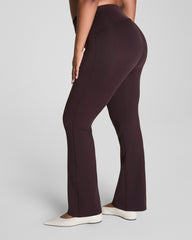 SPANXshape™ Scuba Micro Flare Legging  Truffle Brown