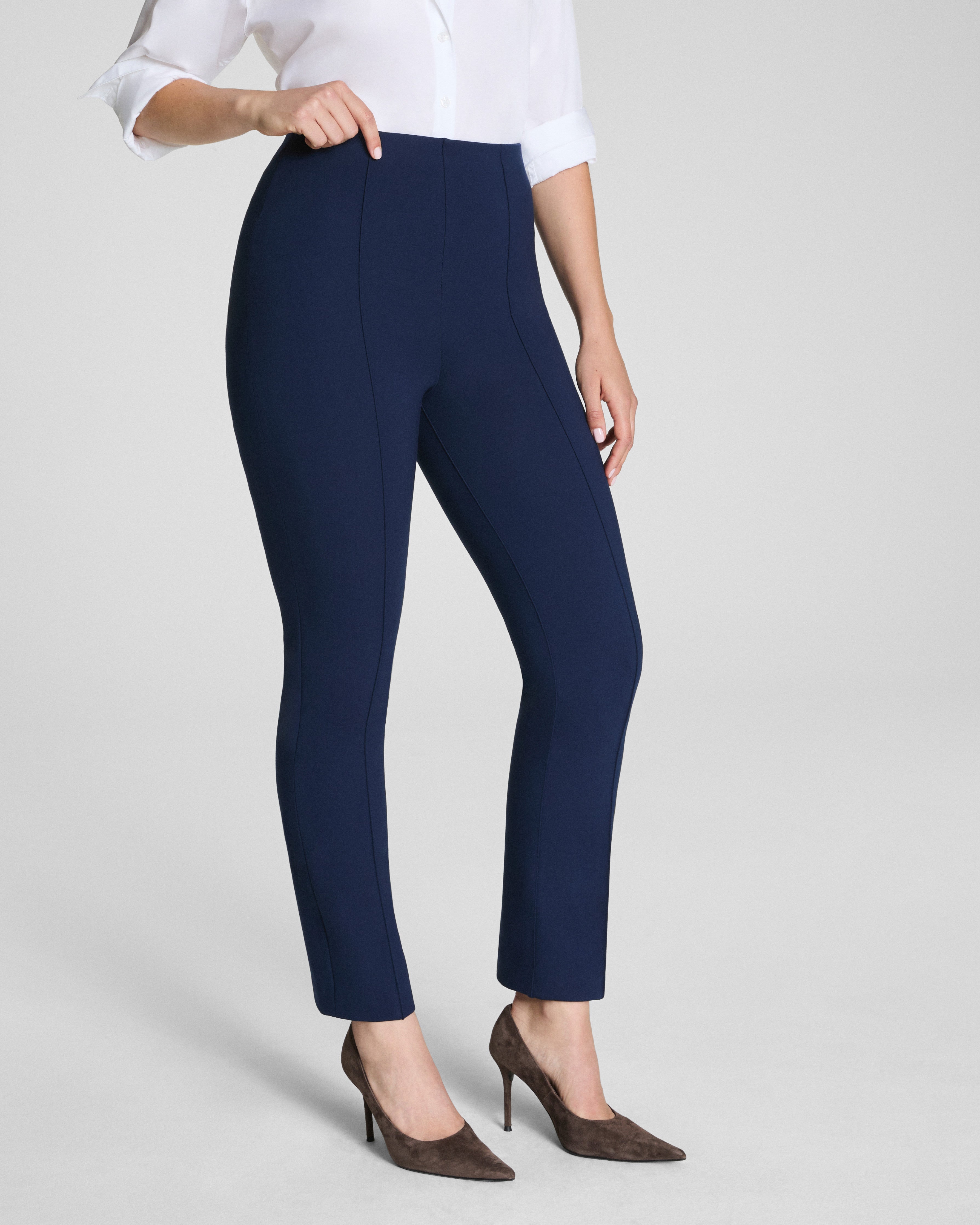 SPANXsupersmooth™ PerfectFit Ponte Ankle Slim Pant  Timeless Navy