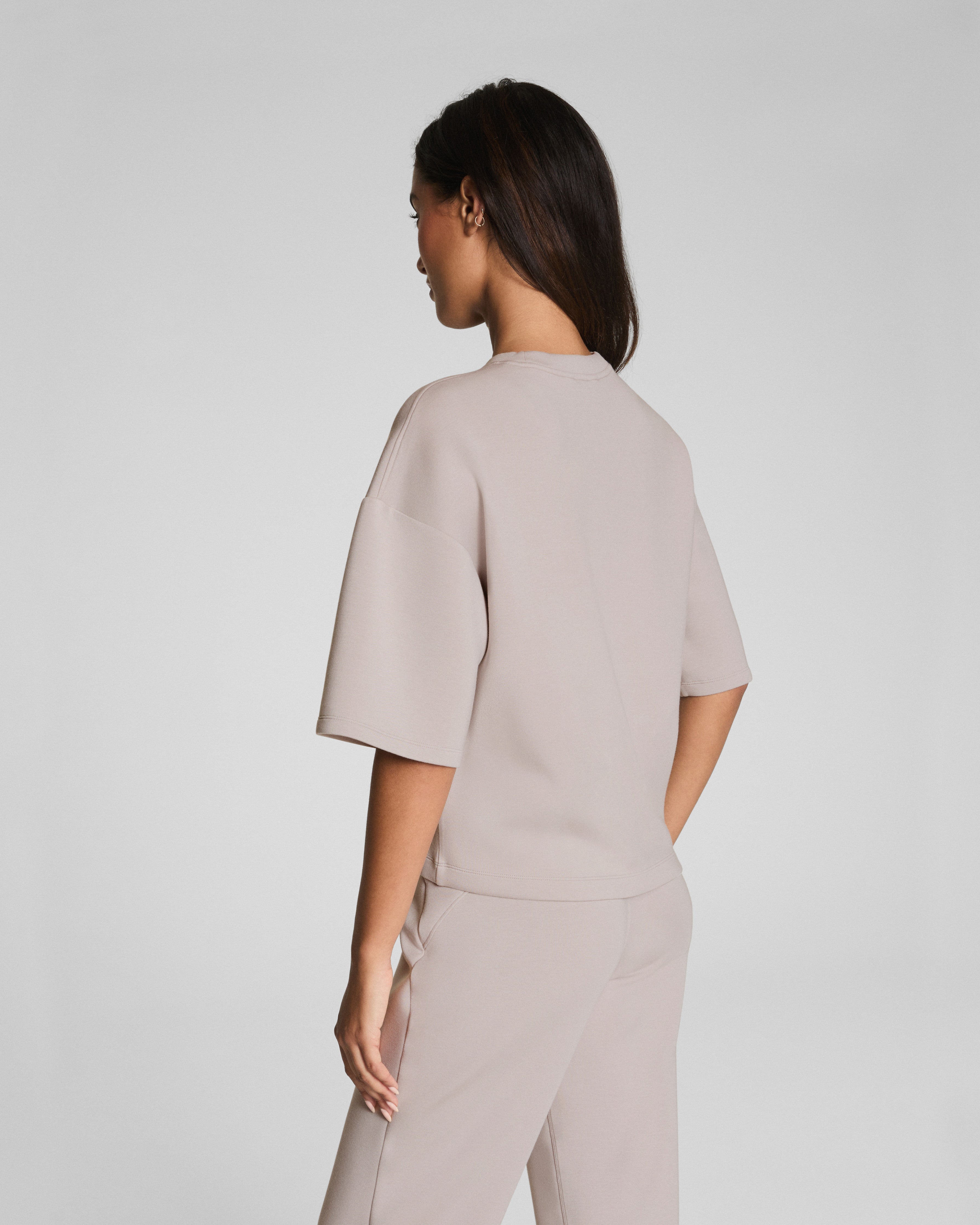 SPANX AirEssentials® Relaxed Tee  French Grey