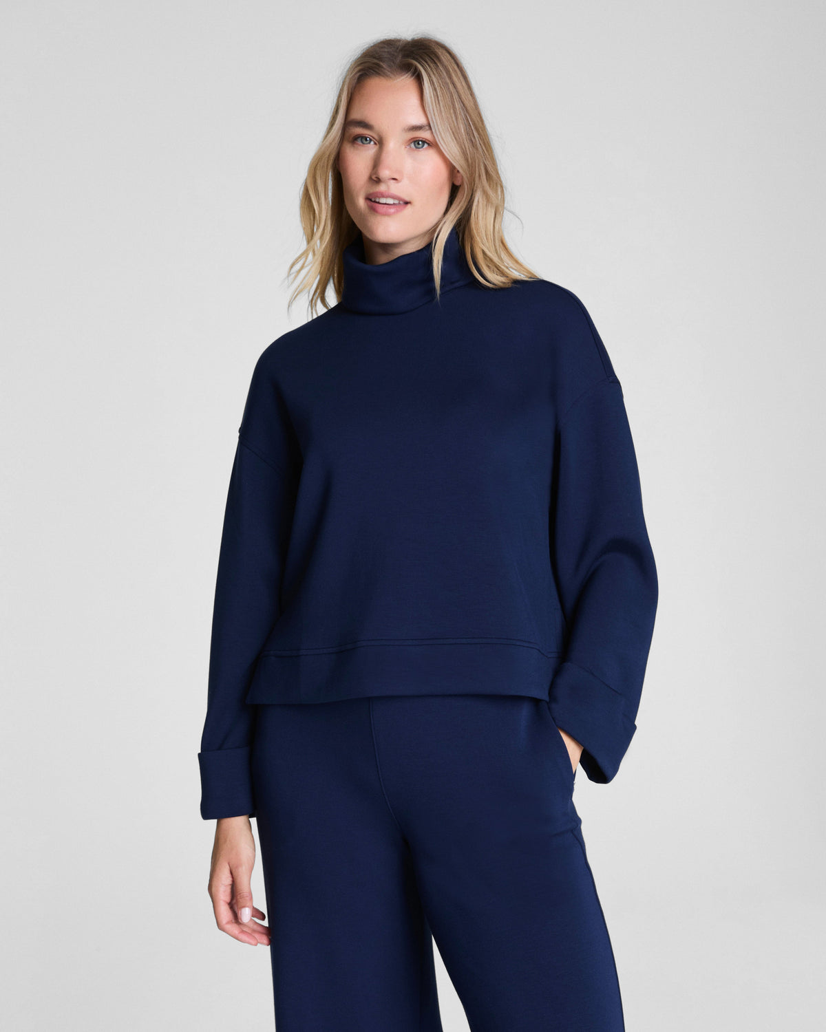 SPANX AirEssentials® Turtleneck   Timeless Navy