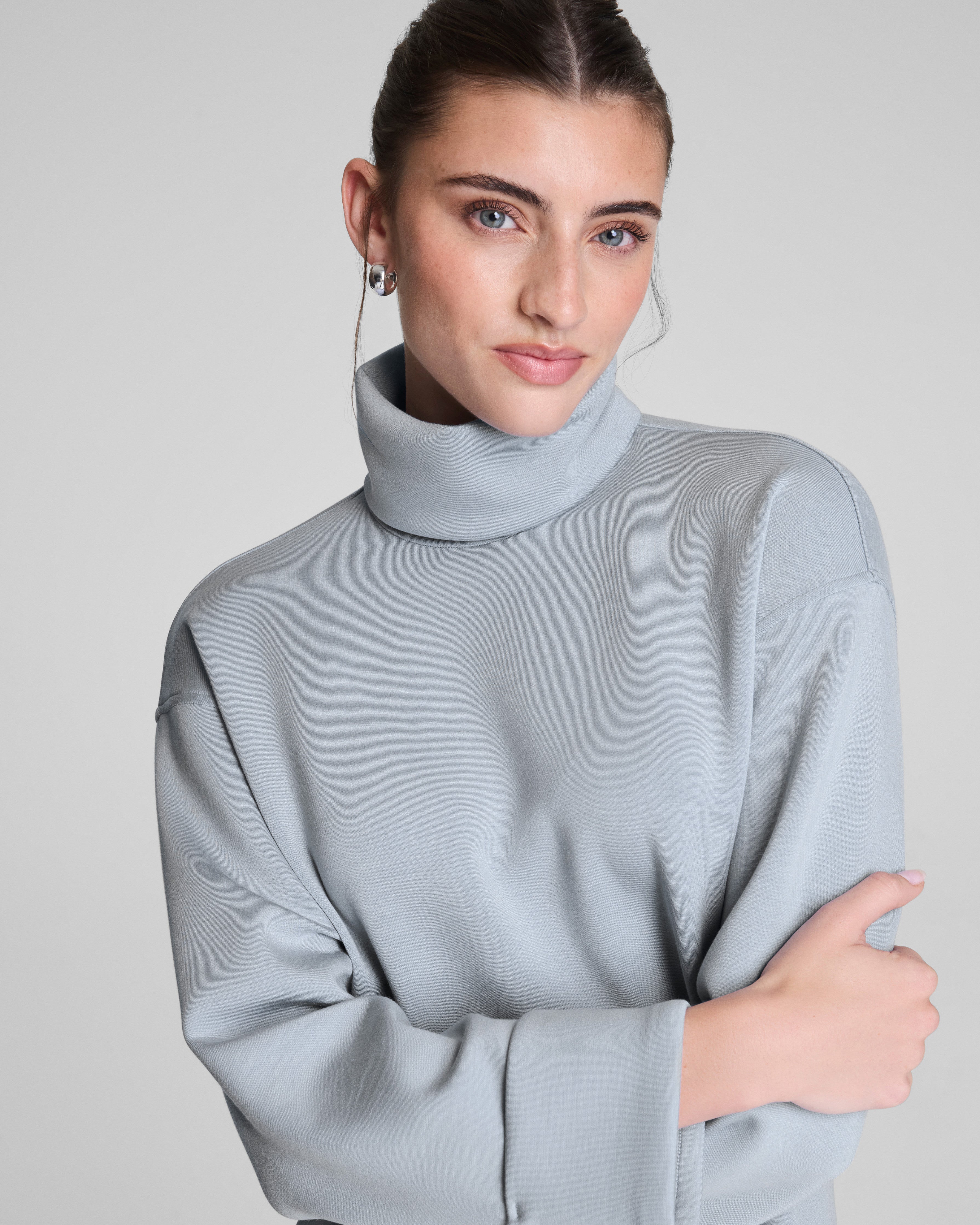 SPANX AirEssentials® Turtleneck Dress  Himalayan Cloud