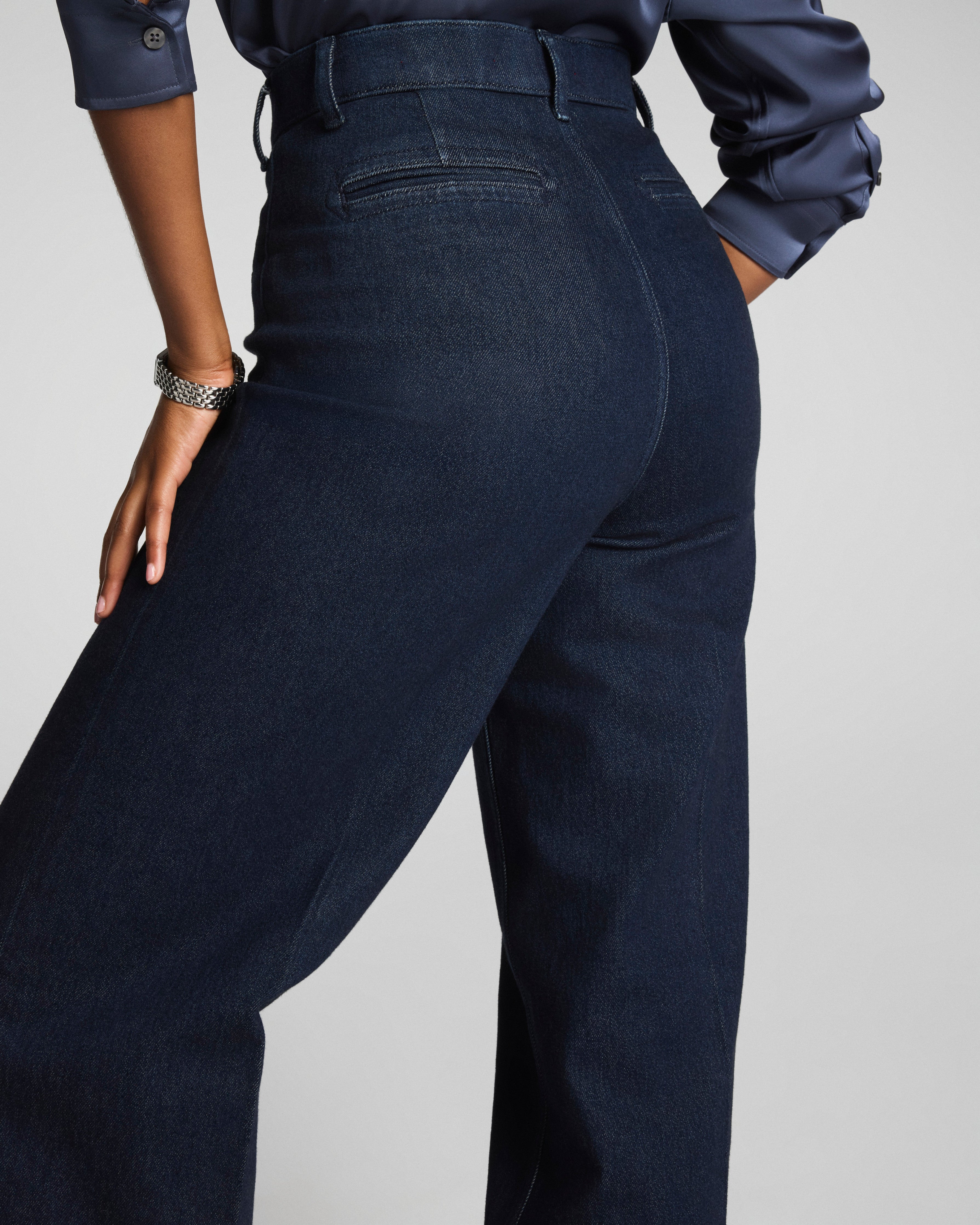 SPANXshape™ Authentic 360 Wide Leg Trouser Jeans  Marina