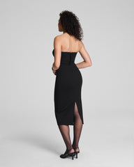 SPANXshape™ Ponte Strapless Midi Dress  Classic Black
