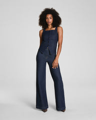 SPANX® Denim Tailored Vest  Raw Indigo