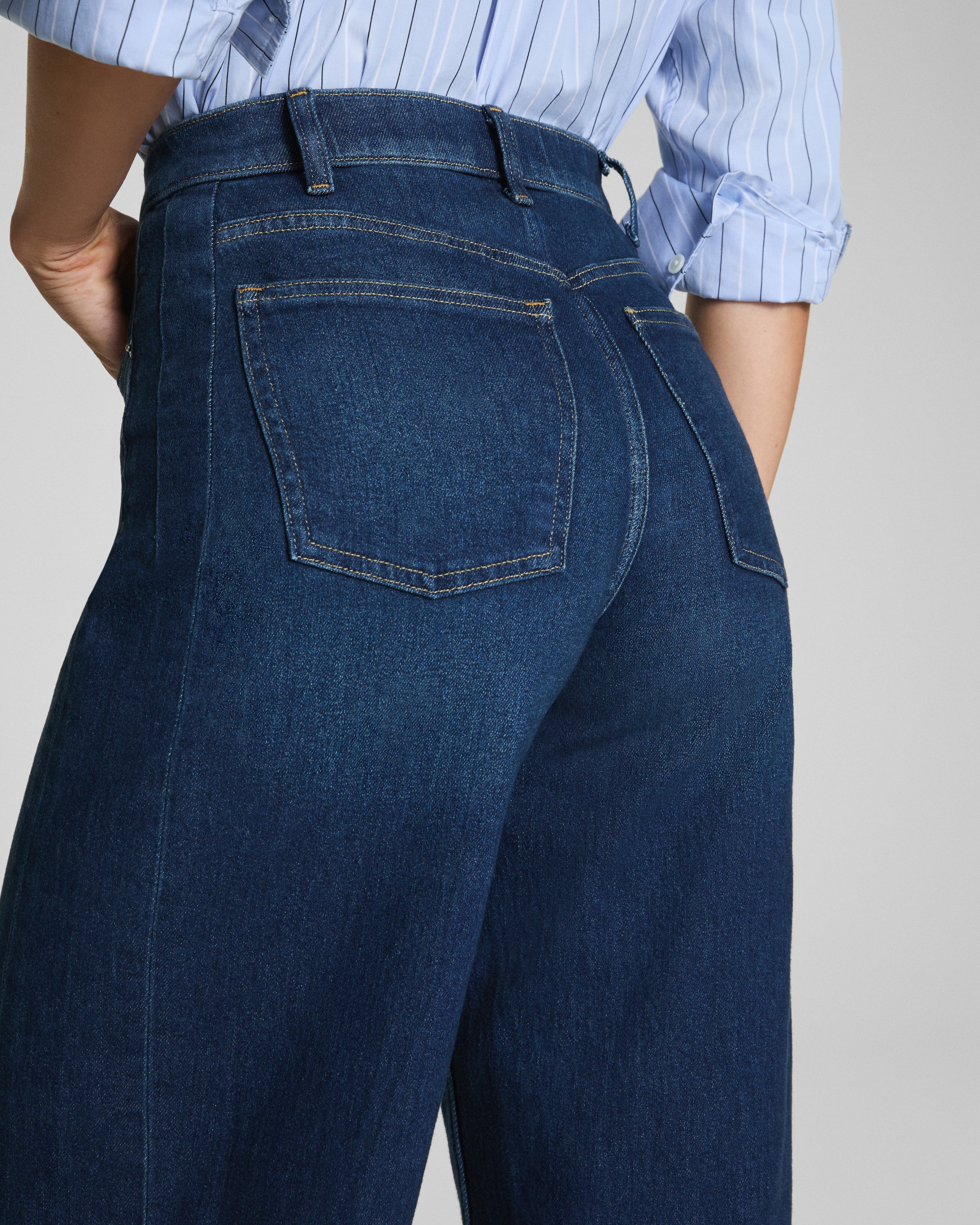 SPANXshape™ Authentic 360 Barrel Leg Jeans | Adriatic Blue
