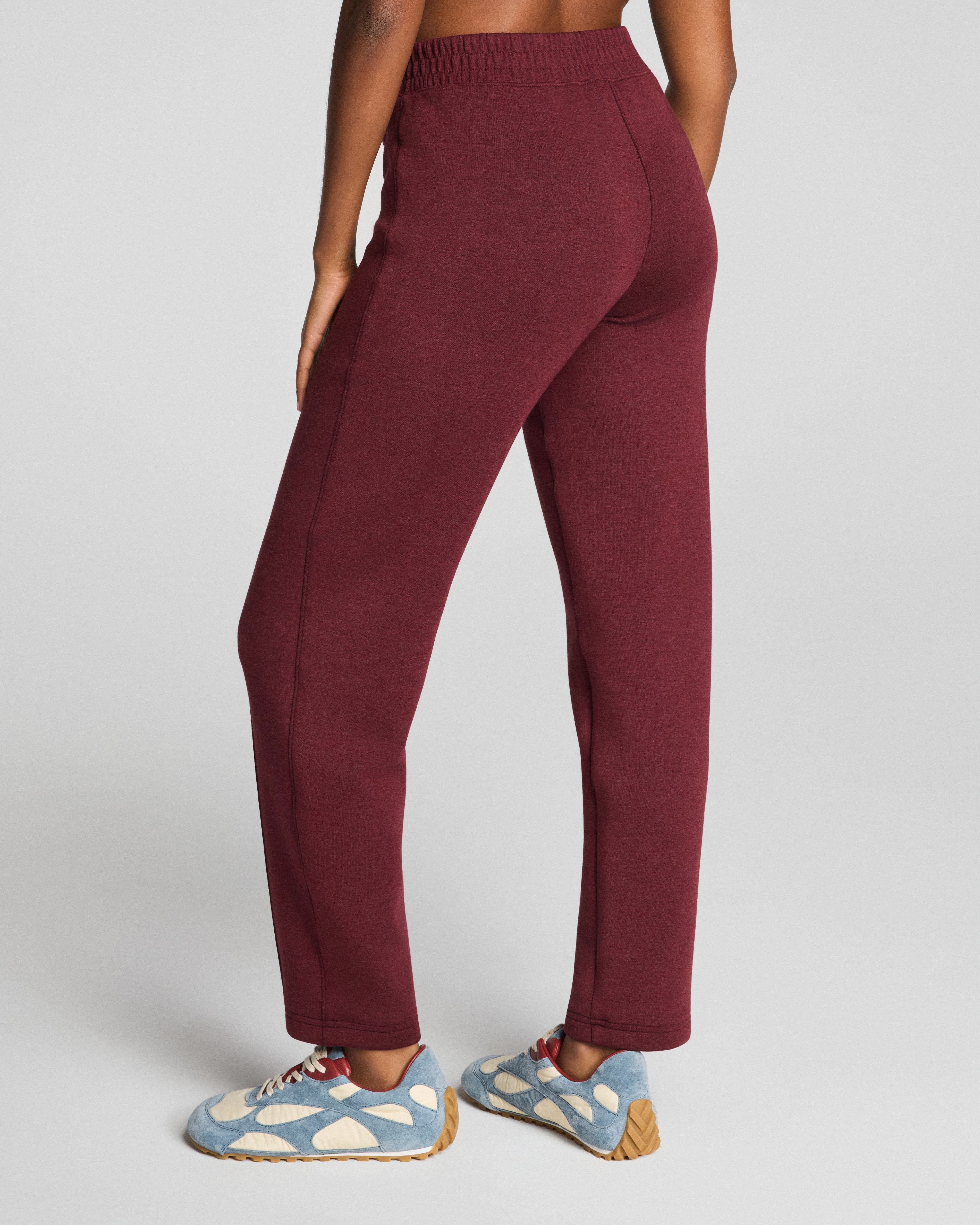 SPANX AirEssentials® Brushed Slim Straight Pant  Cassis Heather