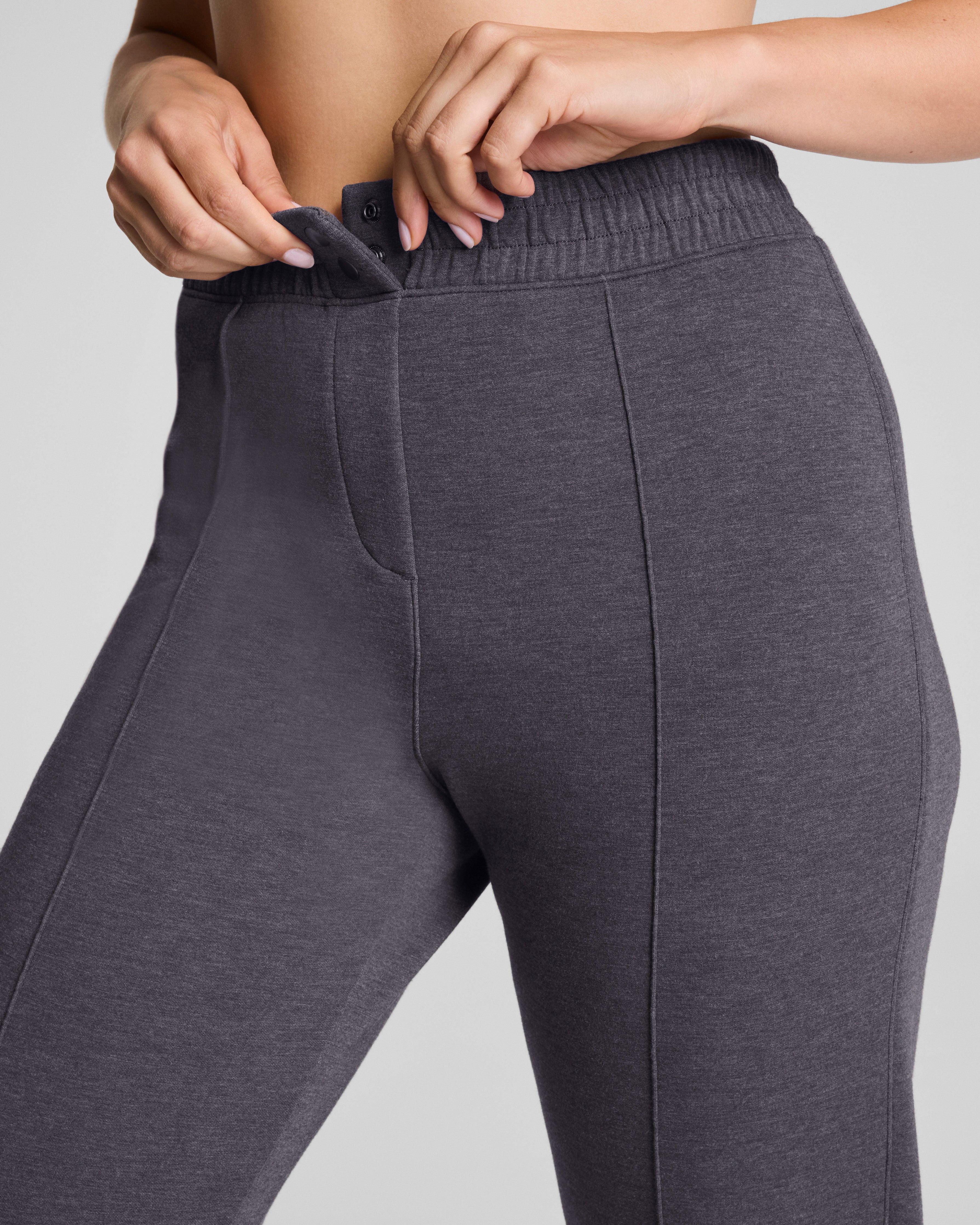 SPANX AirEssentials® Brushed Slim Straight Pant  Heather Storm