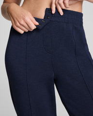 SPANX AirEssentials® Brushed Slim Straight Pant  Timeless Navy Heather