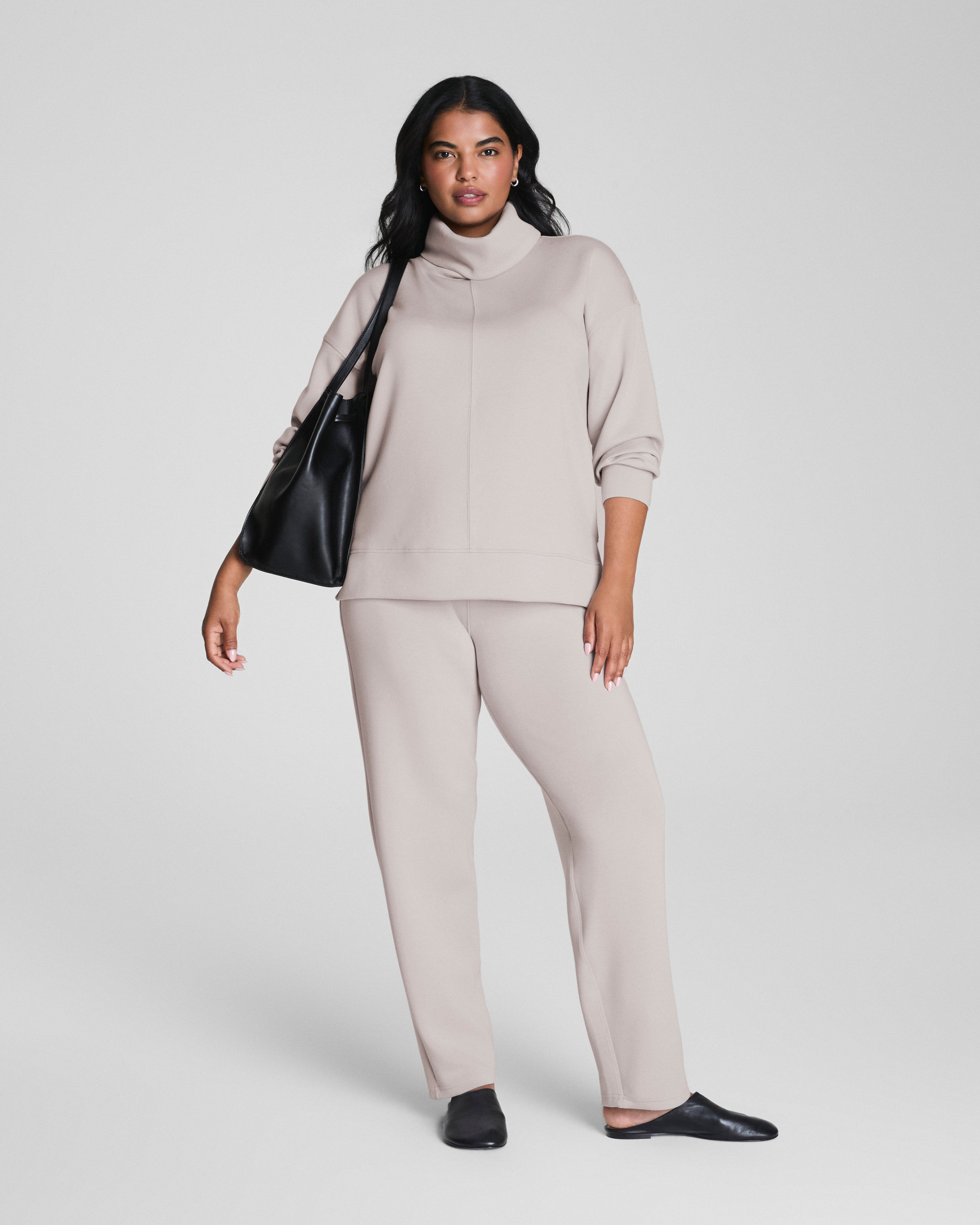 SPANX AirEssentials® Turtleneck Tunic  French Grey
