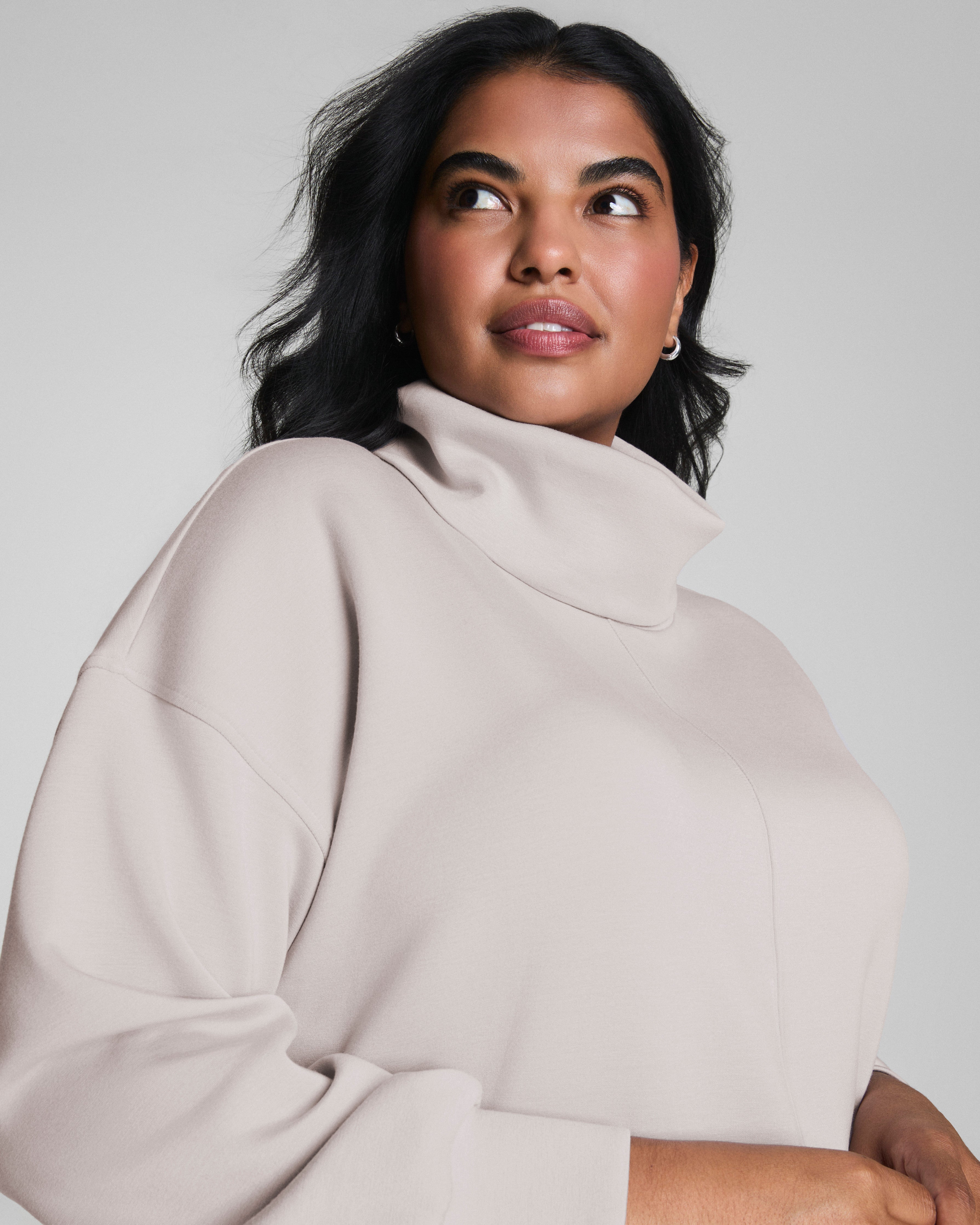 SPANX AirEssentials® Turtleneck Tunic  French Grey