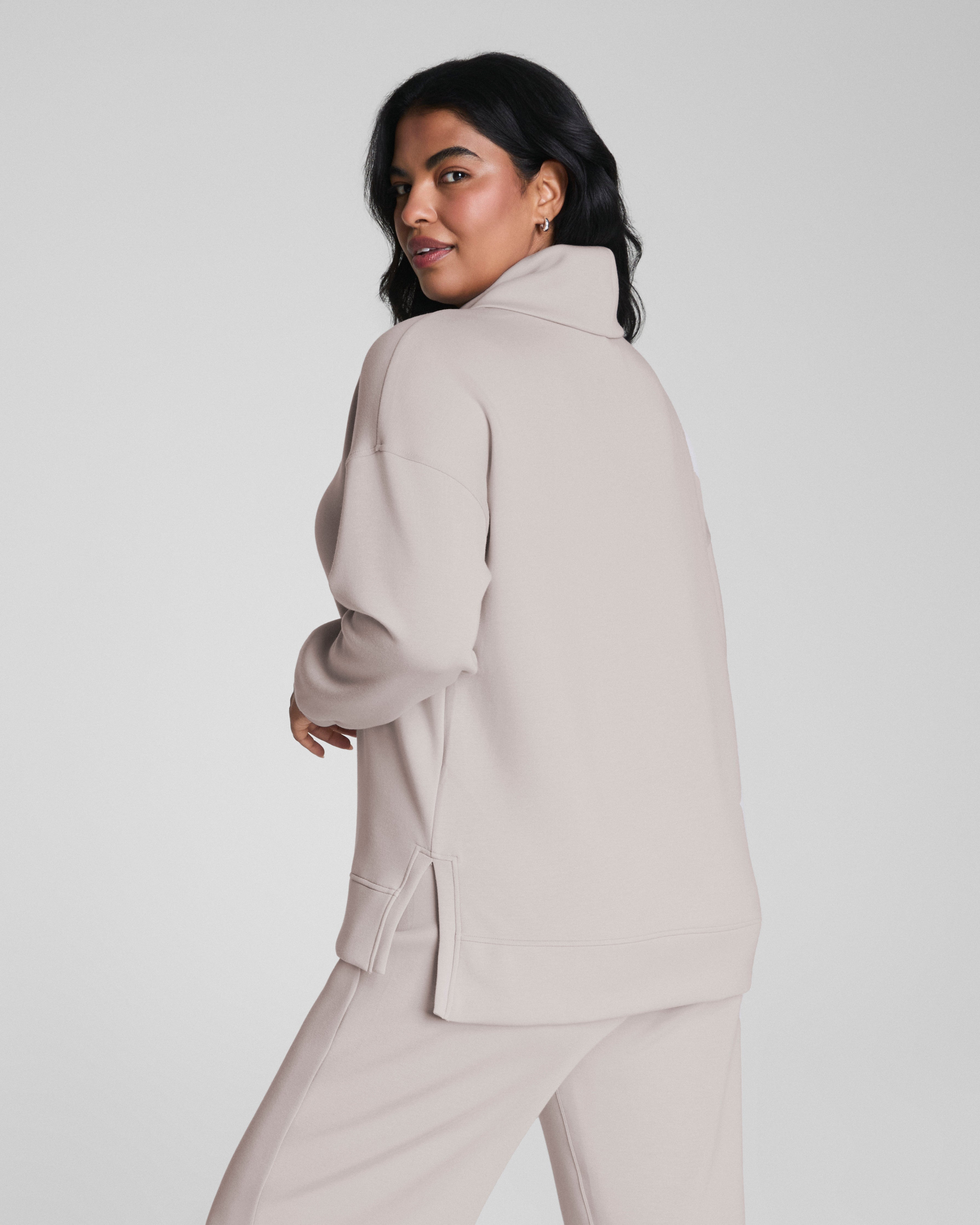 SPANX AirEssentials® Turtleneck Tunic  French Grey