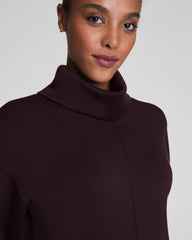 SPANX AirEssentials® Turtleneck Tunic  Truffle Brown