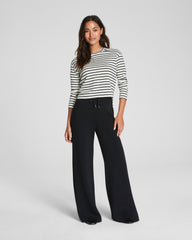 SPANX AirEssentials® Relaxed Long Sleeve Top  Pier Stripe